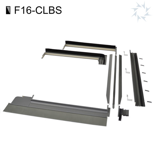 Viridian Clearline Fusion F16 Corner Conversion Kits | CLT CRT CRB CLB CLB-S | Portrait & Landscape | G1 & M10 | L-Shaped & Stepped Solar Arrays