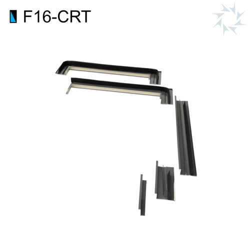 Viridian Clearline Fusion F16 Corner Conversion Kits | CLT CRT CRB CLB CLB-S | Portrait & Landscape | G1 & M10 | L-Shaped & Stepped Solar Arrays