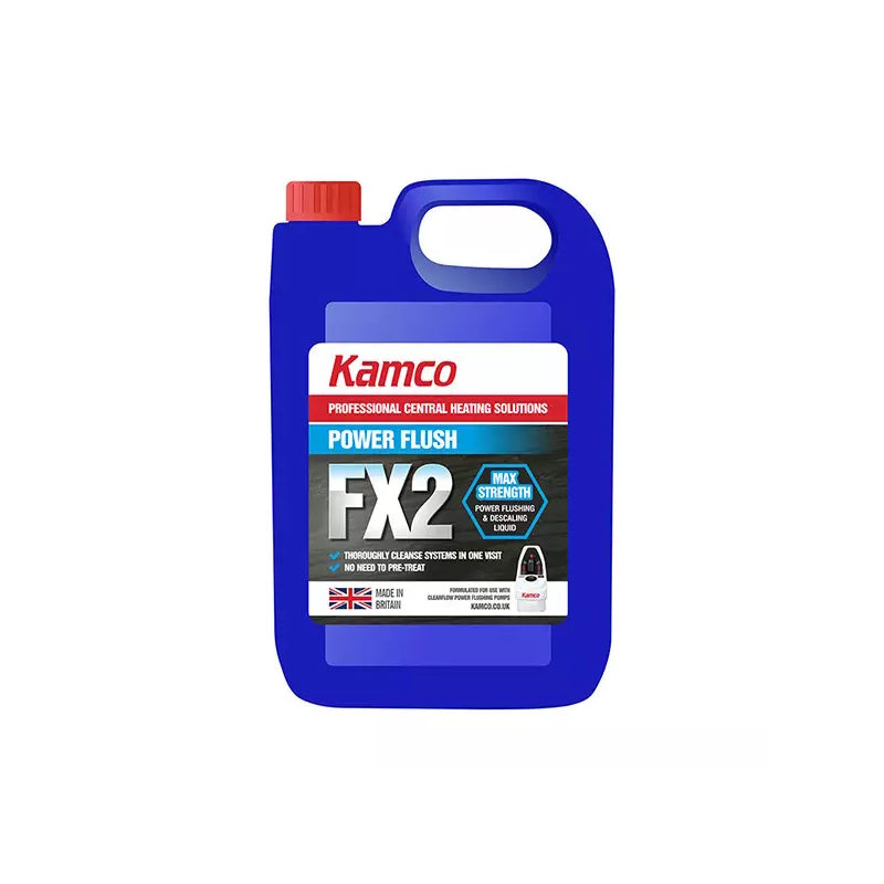Kamco FX2 Powerflushing Liquid 5 Litre - BFX201 | One Shot Flushing & Descaling Chemical
