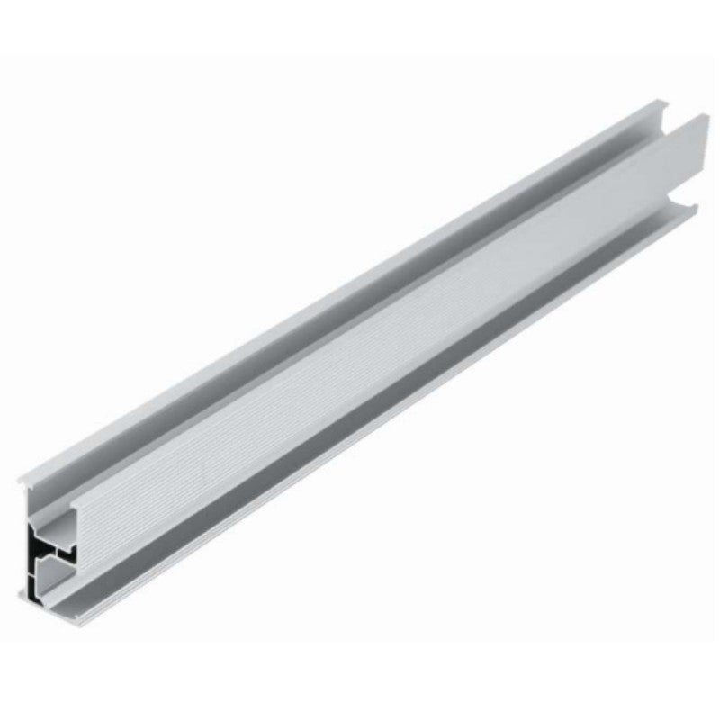 Fastensol 3550mm Silver Rail - Aluminium Mounting Rail for Pitched & Flat Roof Solar PV Systems