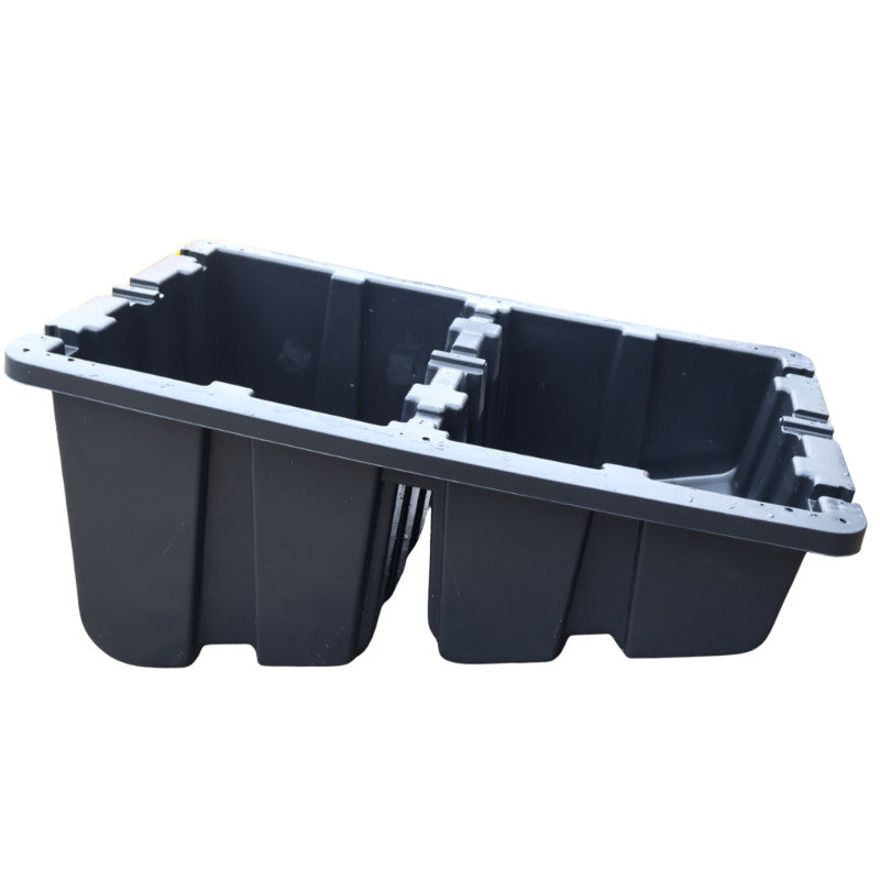 Fastensol Flat Roof Tray Kit Landscape, 35mm Clamps - Ballasted Flat Roof & Ground Mount Solar Tray