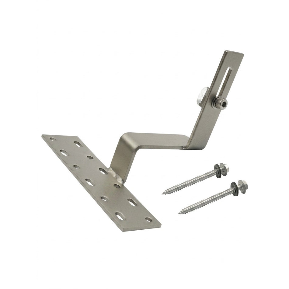 Fastensol Pan Tile Roof Hook (Landscape) TH06 — Stainless Steel Solar Mounting Hook