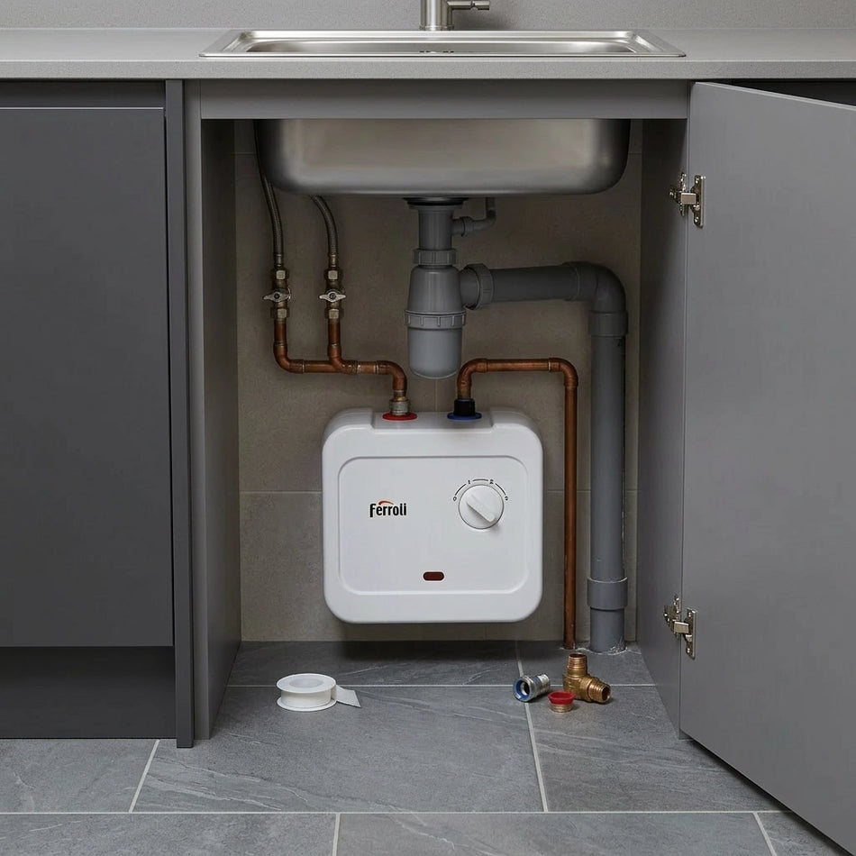 Ferroli MINI5 5kW Instantaneous Under-Sink Electric Water Heater