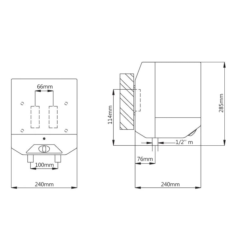 Ferroli Novo 5 Litre 2kW Under-Sink Vented Electric Water Heater GRWDXASA