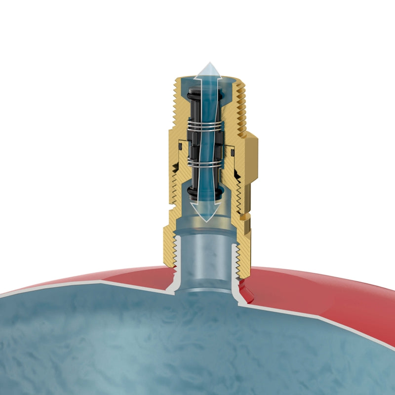 Flamco Flexfast Expansion Vessel Service Valve - 3/4