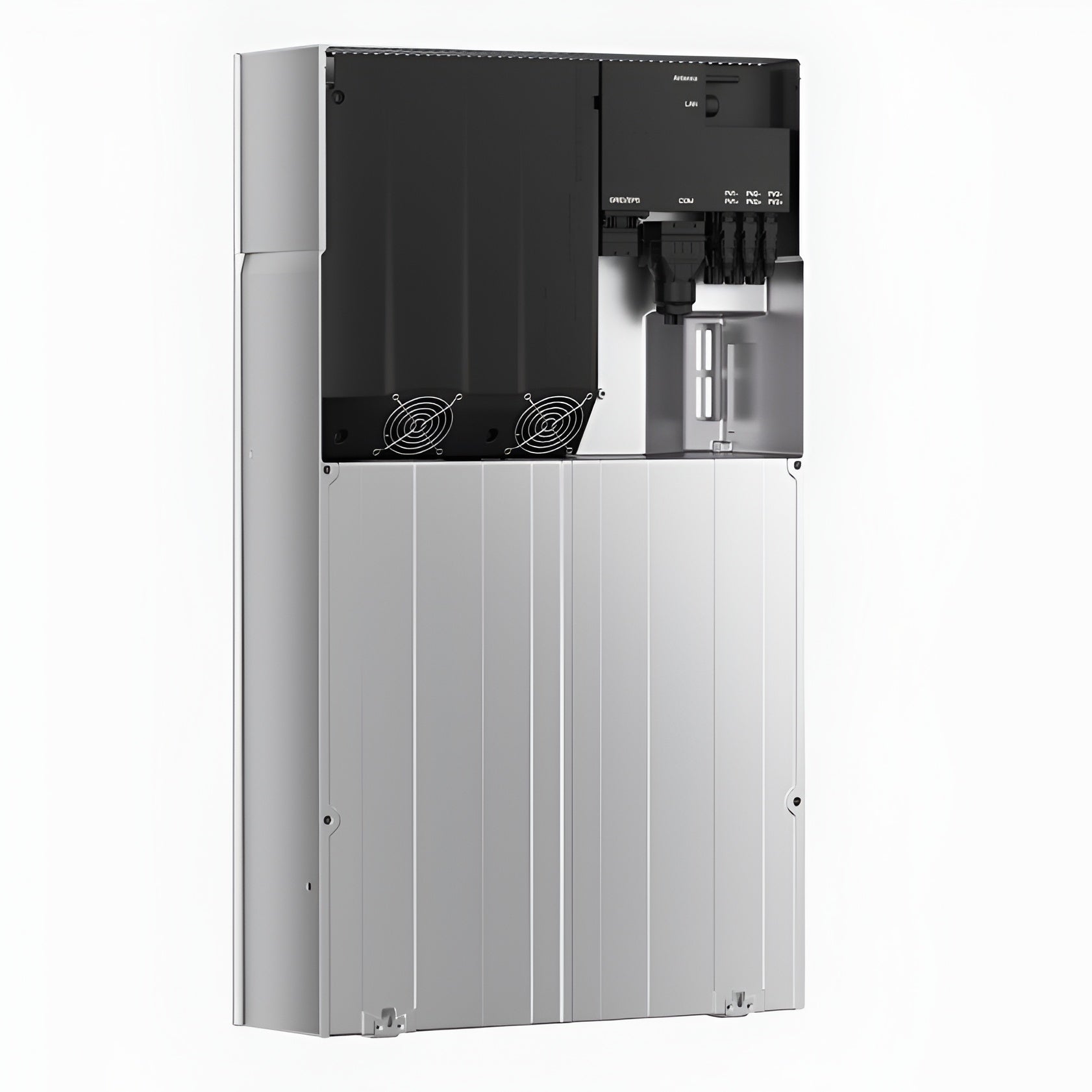 Fox ESS EVO 10E all-in-one with the inverter section above the integrated battery compartment