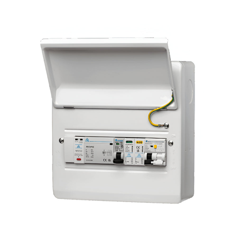 WCED Fused Isolator Board 6-Way/8-Way | 32A MCB 63A Fuse