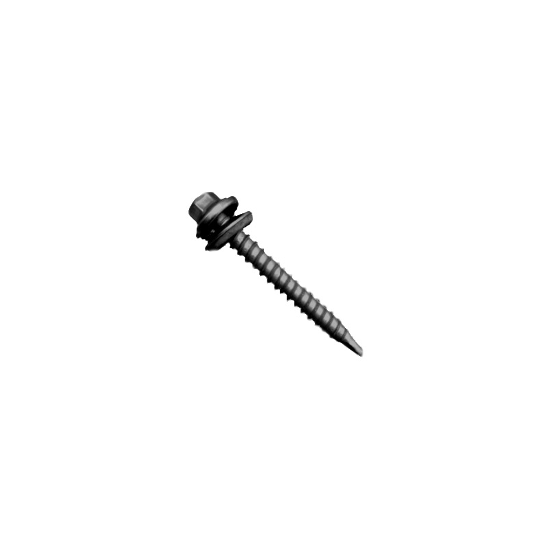 GSE 45mm Short Silver Screw - Roof Integrated Solar PV Fixing