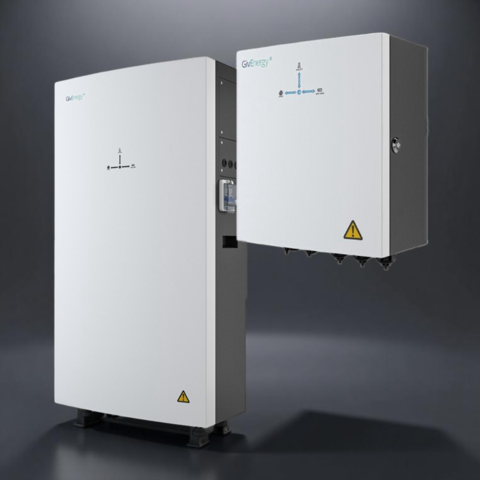 GivEnergy All In One system showcasing 13.5kWh Battery and Gateway for energy storage solutions.