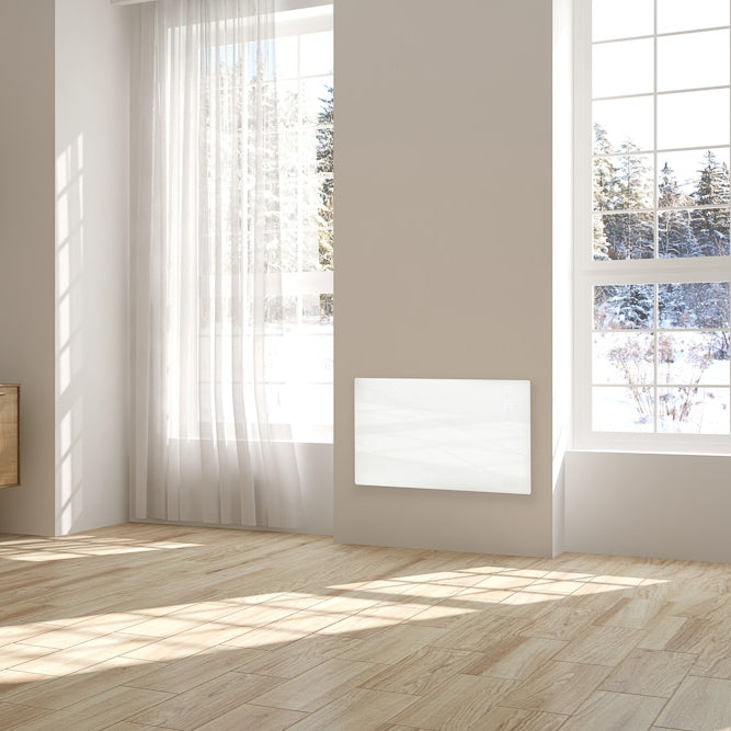 ThermoSphere Flat Glass Panel Heater White 2000W