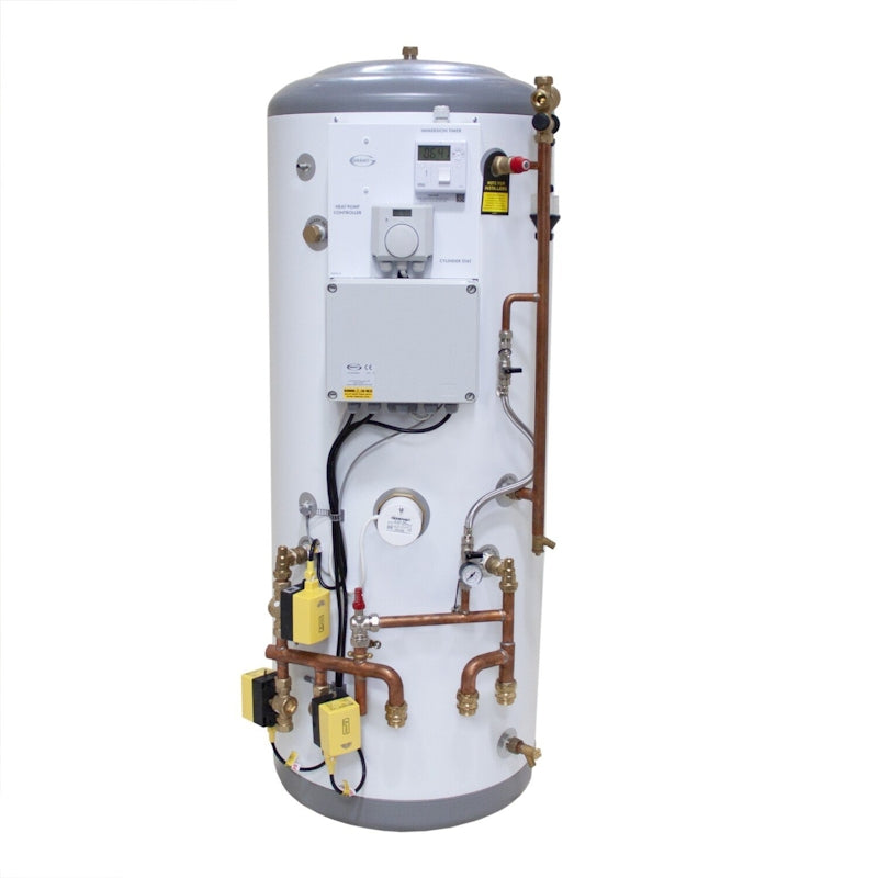 Grant 210L Pre-Plumbed Cylinder for Heat Pump System - Efficient Hot Water Solution