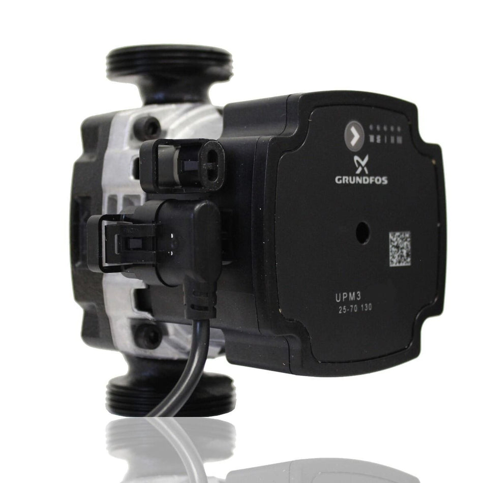 Grundfos UPM3 AUTO 25-70 130 High-Efficiency Circulator Pump - 230V, for Heating and Air Conditioning Systems