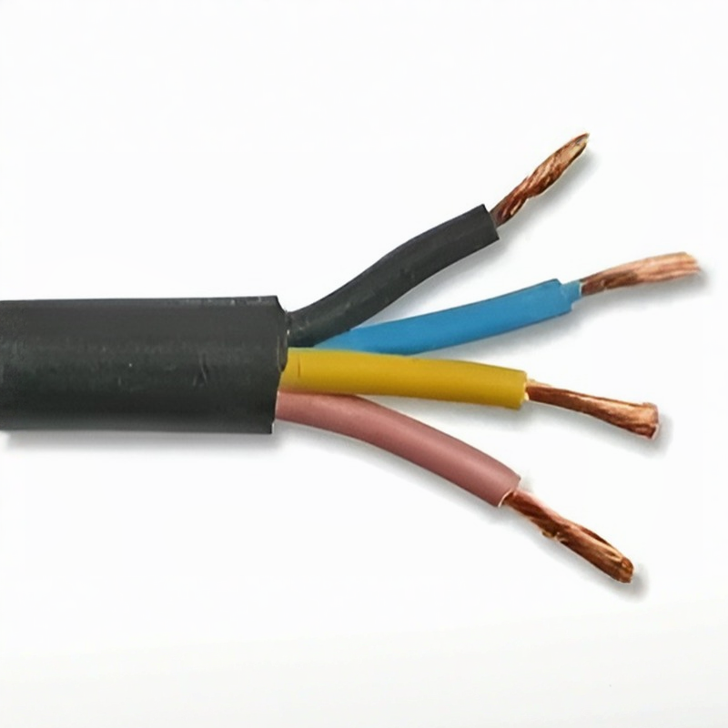 H07RN-F 4 Core 1.5mm Black Cable 100m Black | H07RNF-04C