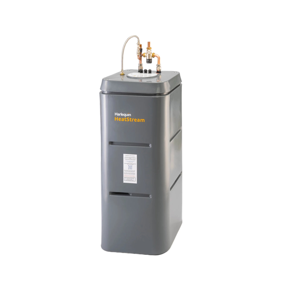 Harlequin HeatStream boiler on a white background