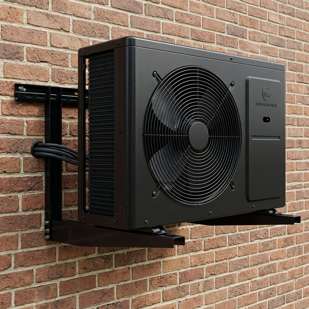 Heat Pump Wall Bracket XXL Black - 200kg, 780mm (CBR2-XXL-BL)