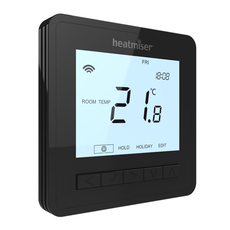 Heatmiser neoAir v3 Wireless Smart Thermostat - Black