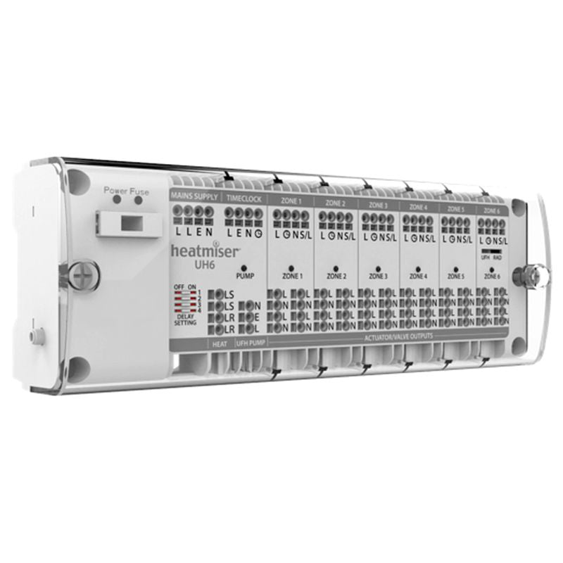 Heatmiser UH6 6 Zone Wiring Centre
