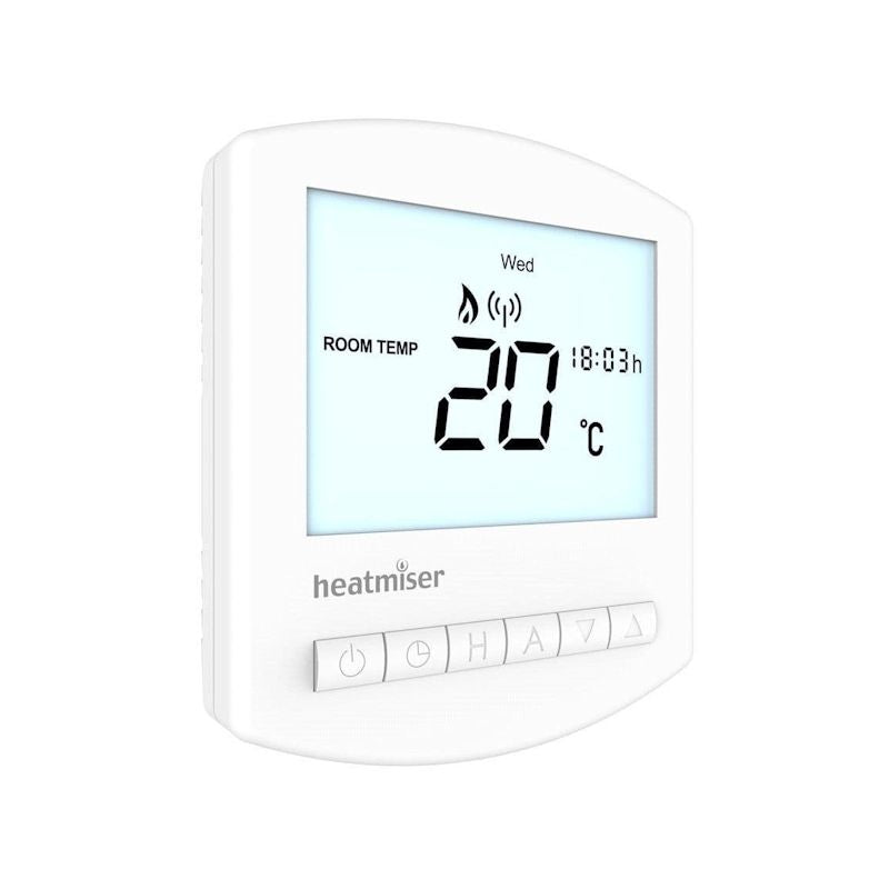 Heatmiser Slimline V4 Digital Programmable Thermostat