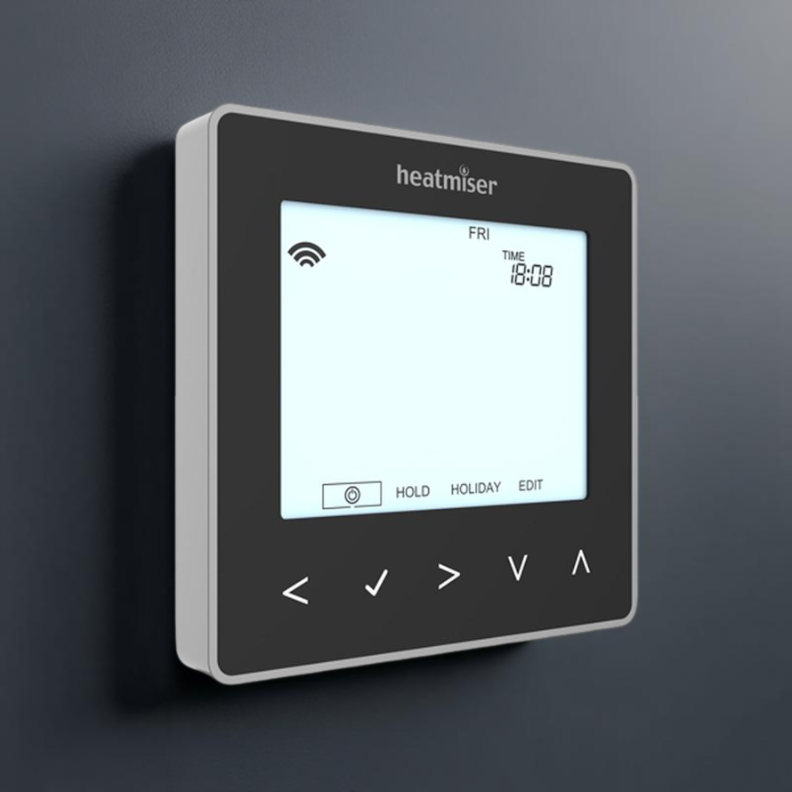 Heatmiser neoStat-hw Hot Water Programmer v2 Sapphire Black
