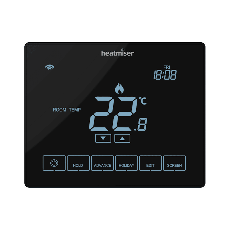 Heatmiser neoStat Touch Carbon Black