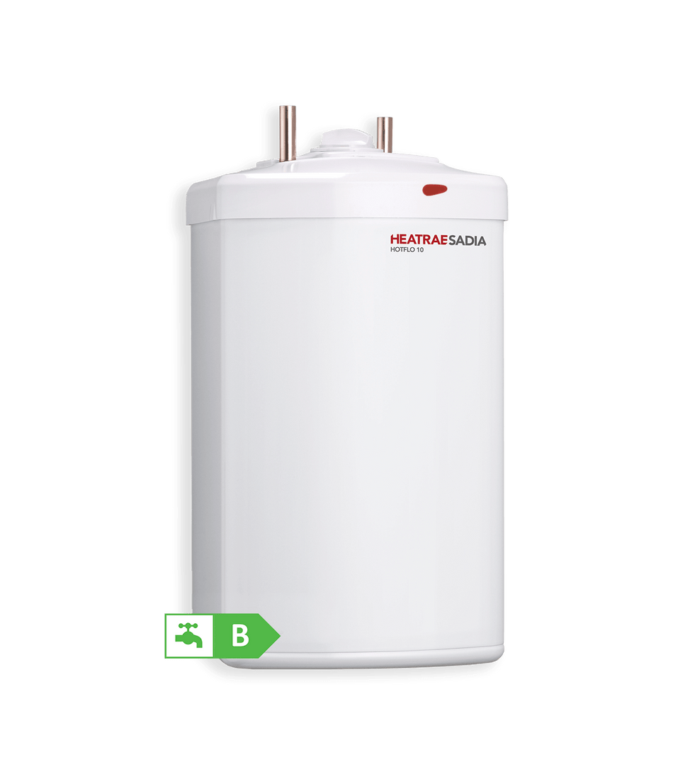 Heatrae Sadia Hotflo 15L 2.2kW Unvented Water Heater | Compact Electric Cylinder for Commercial Basins