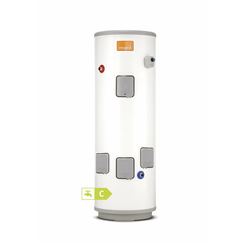 Heatrae Sadia Megaflo Eco Direct Unvented Cylinder Quad Immersion – 210DDDD / 250DDDD / 300DDDD ECO DIR