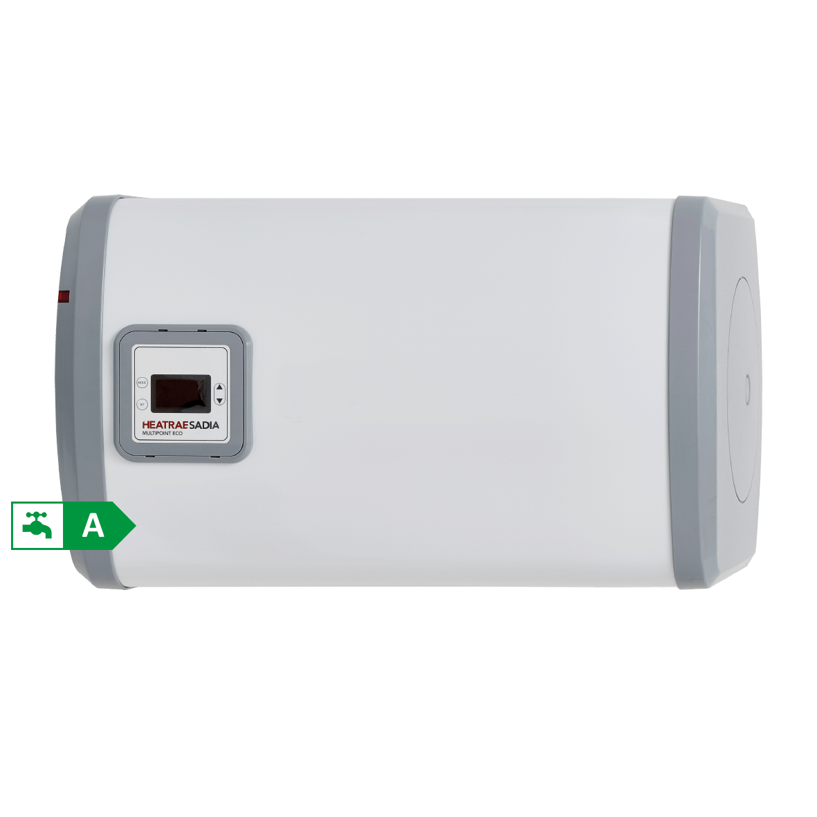 Heatrae Sadia Multipoint Eco 100L 3kW Horizontal Water Heater Unvented Electric Cylinder