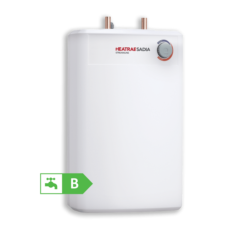 Heatrae Sadia Streamline 7L 3kW Under Sink Water Heater - Vented Compact Undersink Unit