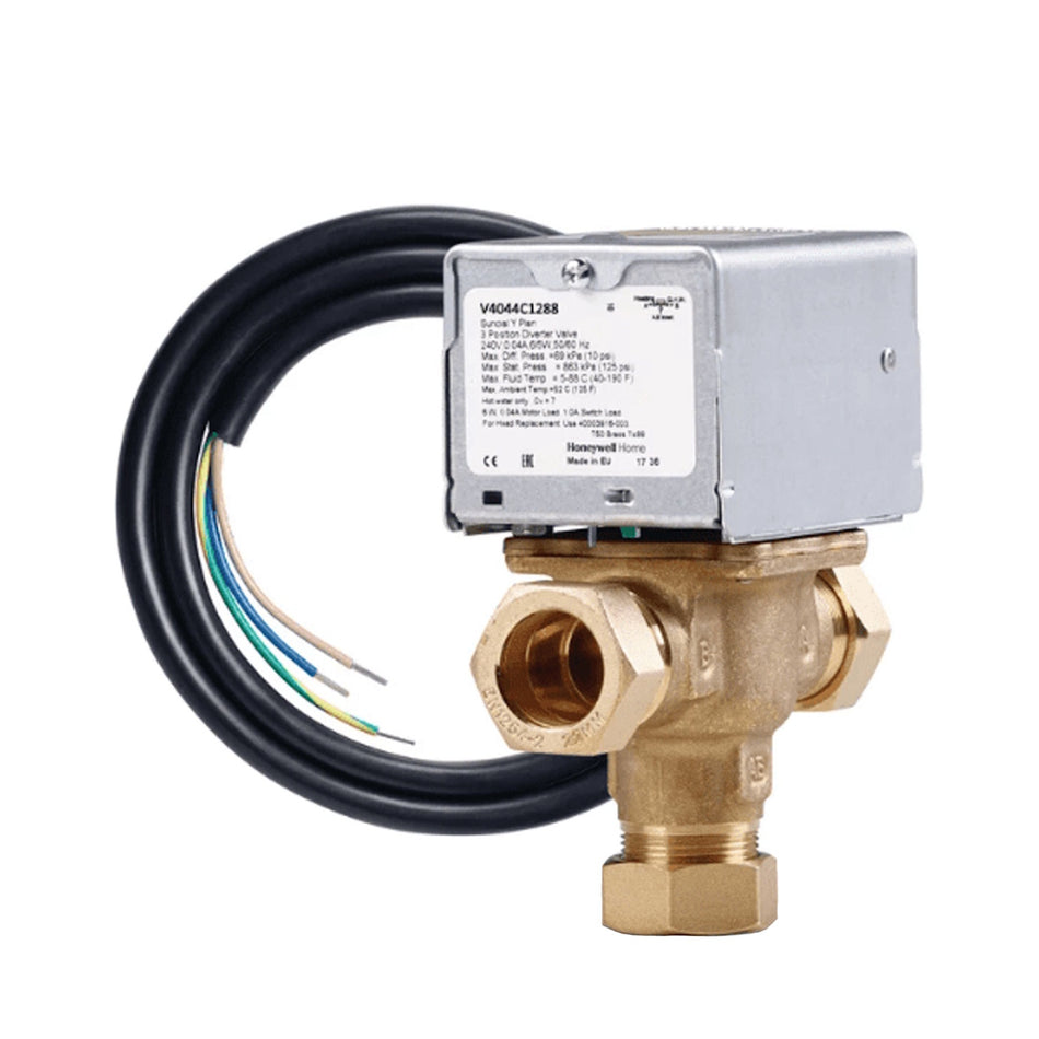 Honeywell Home 22mm 3 Port Diverter Valve | V4044C1288 | W Plan