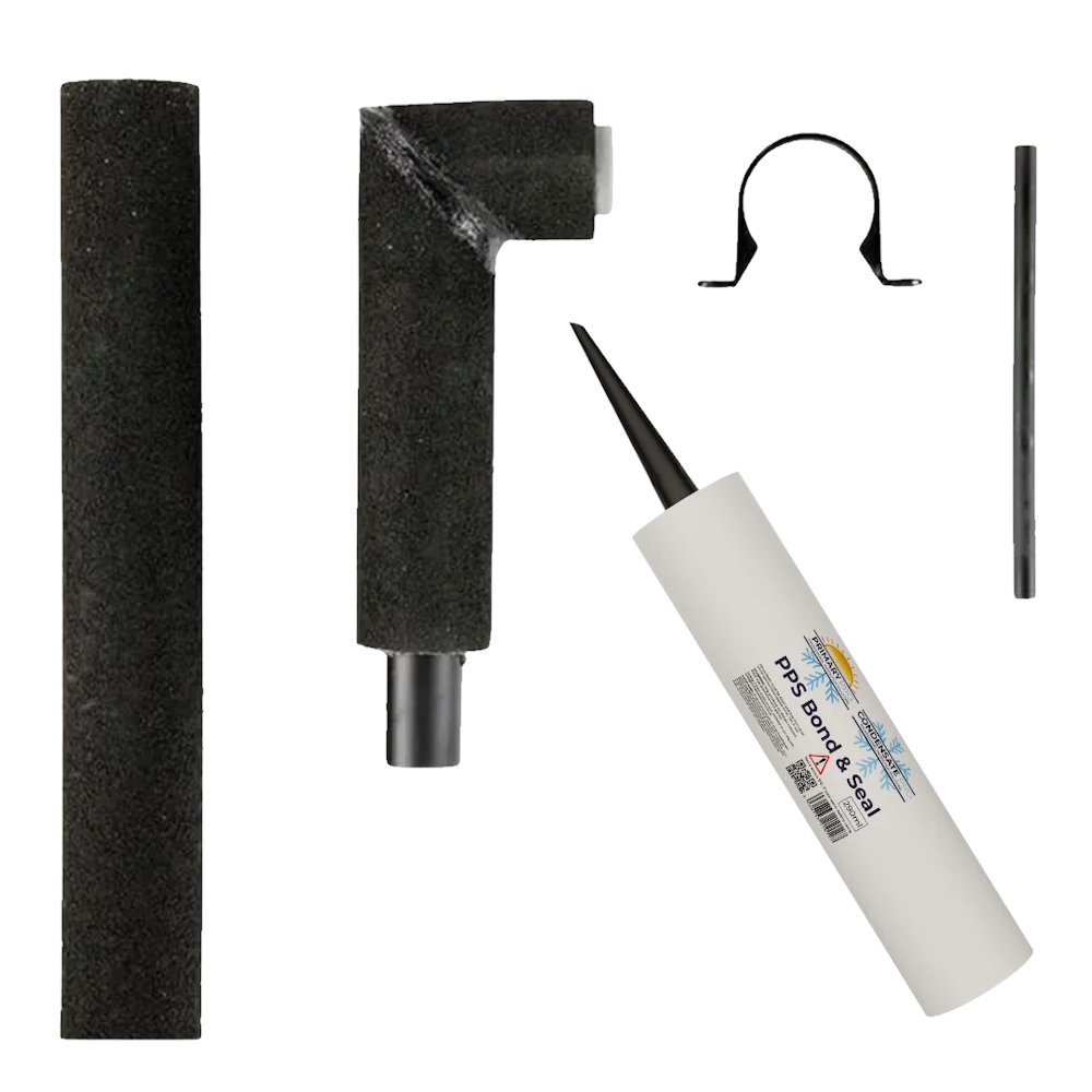 Condensate Pro 1 Metre Combo Kit 2 – Complete External Condensate Pipe Insulation Kit