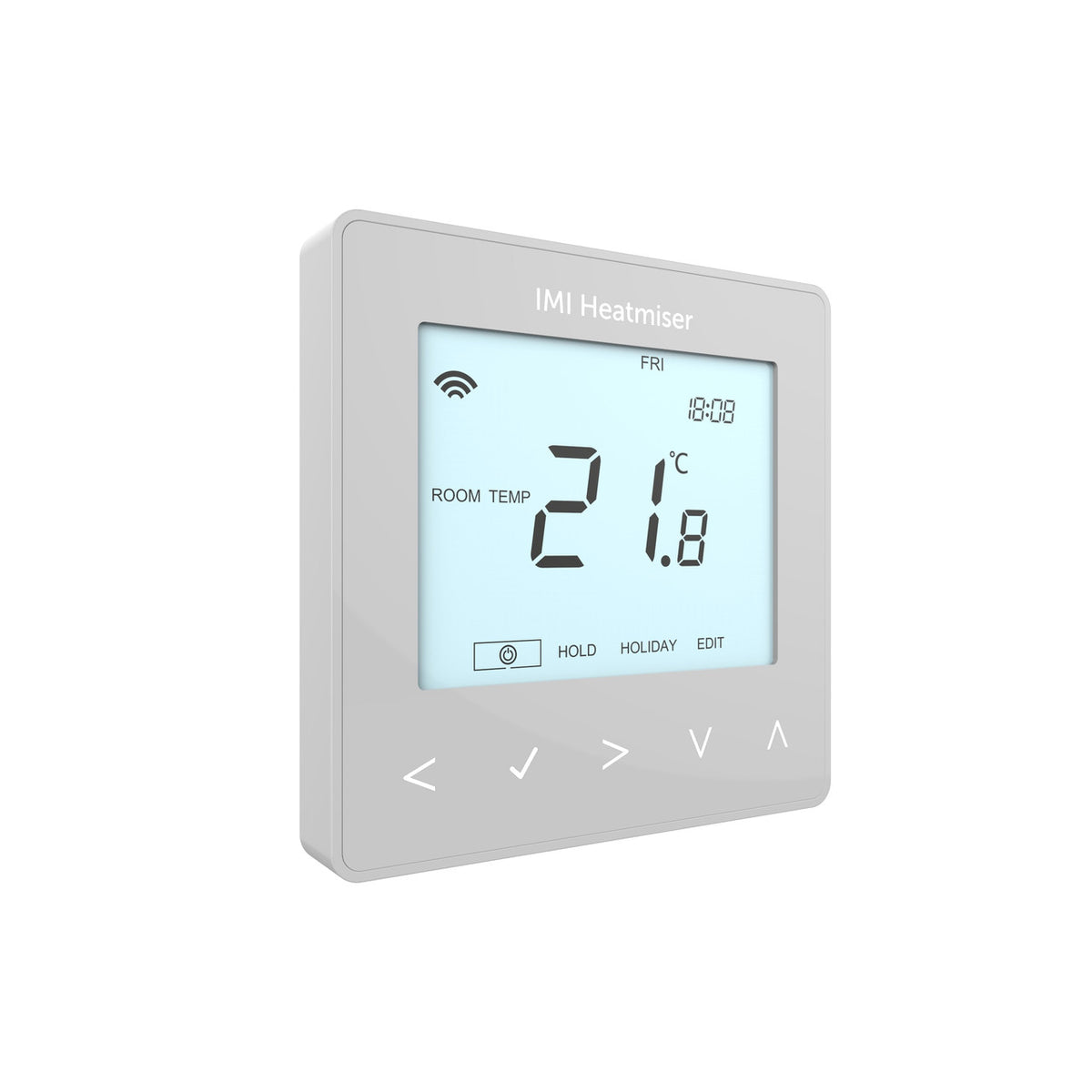 Heatmiser neoStat v3 Programmable Smart Thermostat Platinum Silver 230V