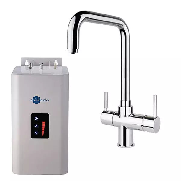 InSinkErator 3N1 J Shape Steaming Hot, Combined Main Tap – Chrome
