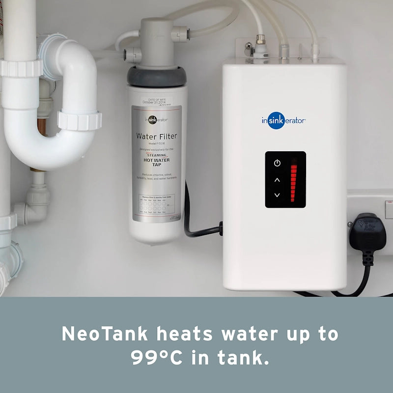 Insinkerator NeoTank Hot Water Tank with F701R Filter and Installation Pack
