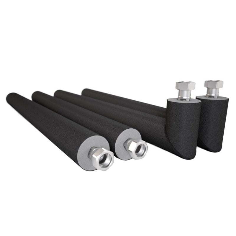 Intatec 2 Pack 750mm Pre Insulated Hoses 1" Female Bent X 28mm