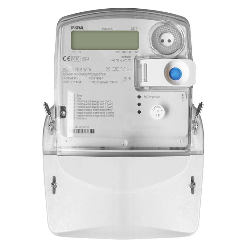 ISKRA MT174 CT - 3-ph CT Operated Generation Meter
