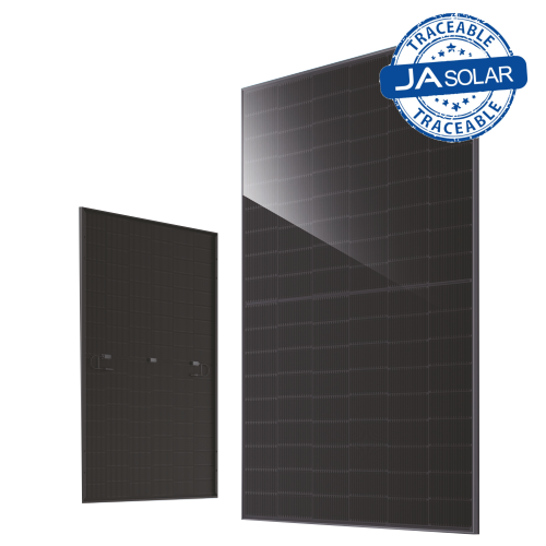 JA Solar 450W N-Type Bifacial Double Glass Traceable LB All Black with MC4