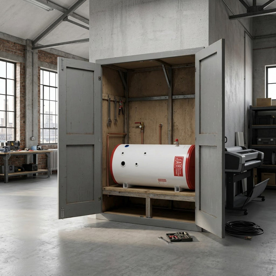 JAB DUC 2 Horizontal Unvented Indirect Cylinders (125L-300L)