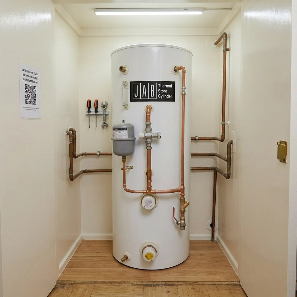 JAB TSC 150L Direct E7 Man-Fill Thermal Store Cylinder