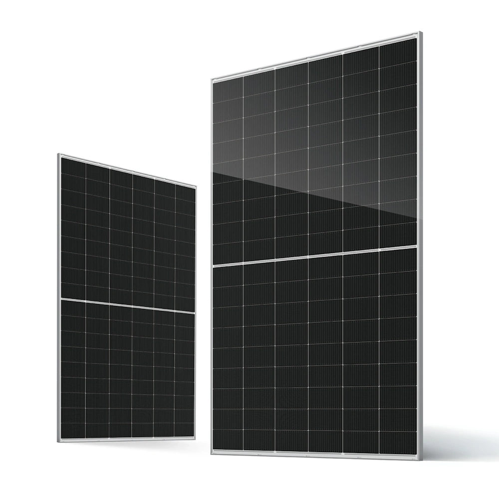 JA Solar DeepBlue 4.0 Pro 455W N-Type TOPCon Bifacial Double Glass Solar Panel – Black Frame, Traceable, MC4-EVO2A