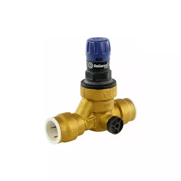 15mm Pressure Reducing Valve with Push Fit Connections
