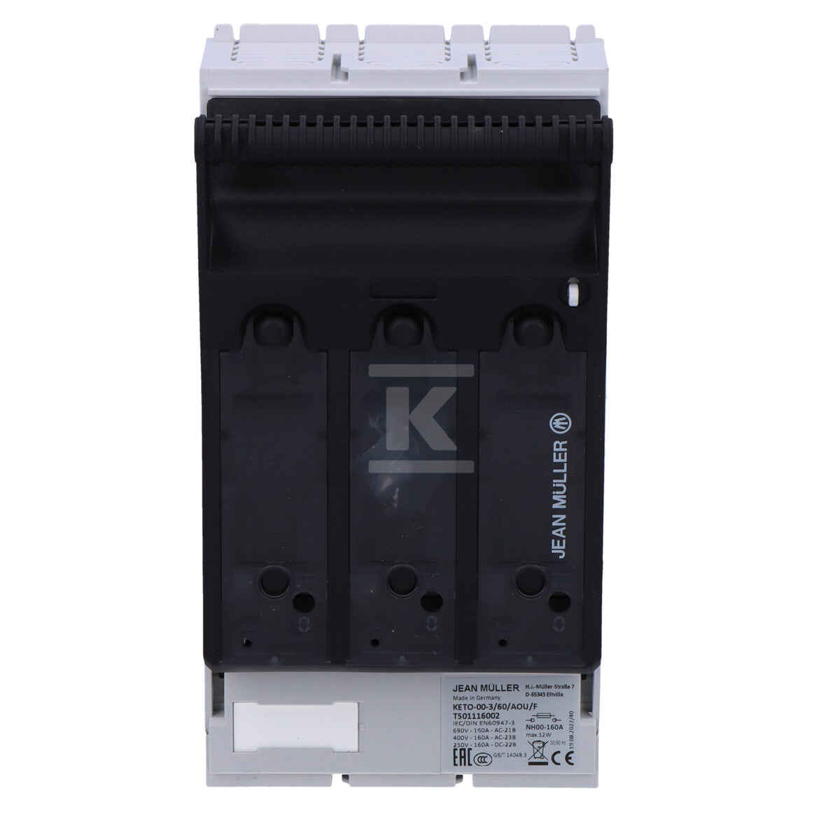 Jean Muller KETO-1 Battery Disconnector with 160A Fuses