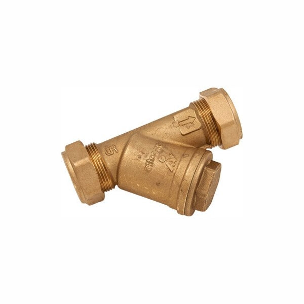 Joule 1" Y Pattern Strainer With Isolation