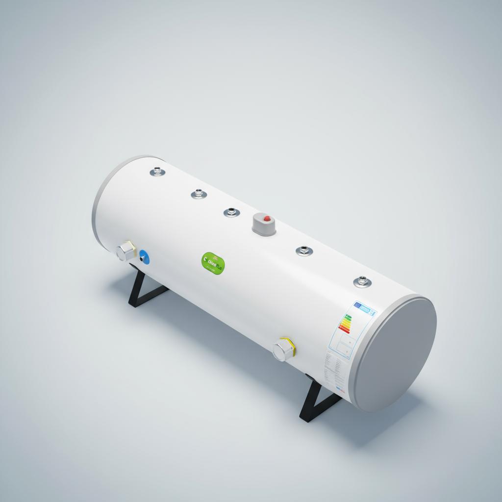 Joule Cyclone Plus Indirect Horizontal 120–300L Unvented Hot Water Cylinder | JCPIDHO, Mains Pressure, Duplex Stainless Steel
