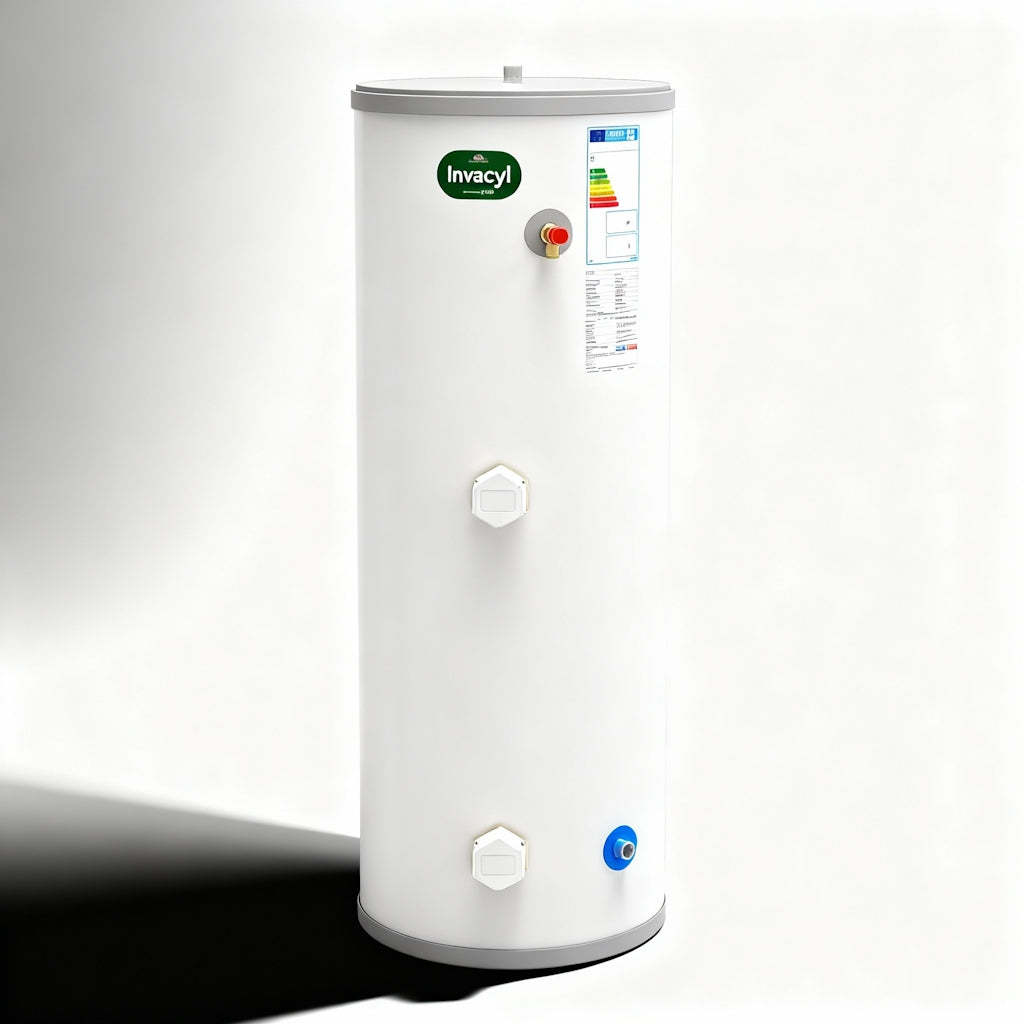Joule Invacyl Slimline Direct Unvented Hot Water Cylinder 90L 120L 150L 180L 210L