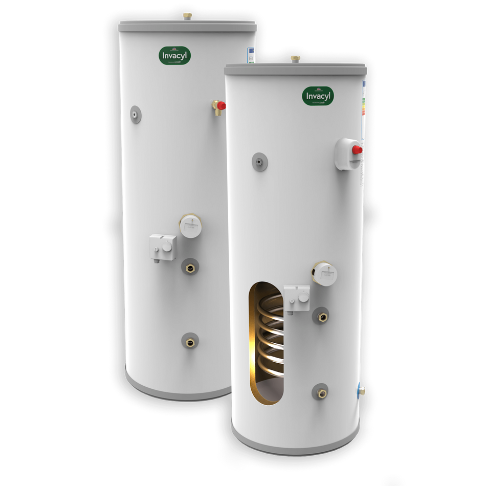 Joule Invacyl Slimline Direct 90–210L Unvented Hot Water Cylinder