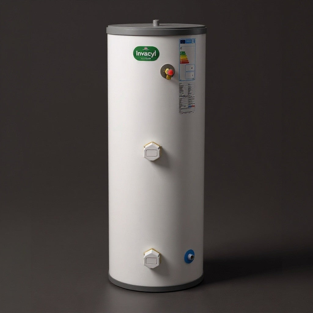 Joule Invacyl Direct Unvented Hot Water Cylinder 90-300 Litres TRBMVD Duplex Stainless Steel Two Immersion Heaters Including G3 Kit