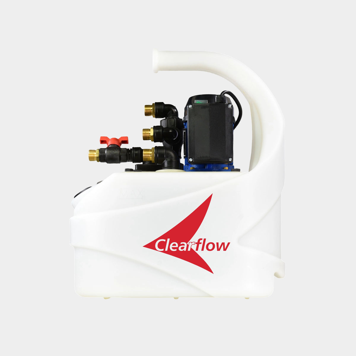 Kamco Clearflow CF20 Compact Power Flushing Pump 230V | With Starter Kit | Up to 15 Radiators | Underfloor Heating | Air Source Applications | 20L Tank