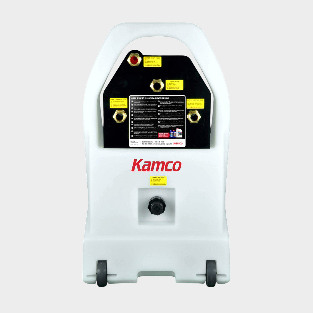 Kamco Clearflow CF40 Evolution Power Flushing Pump 230V | Up to 25 Radiators | 39L Tank | With Start Kit