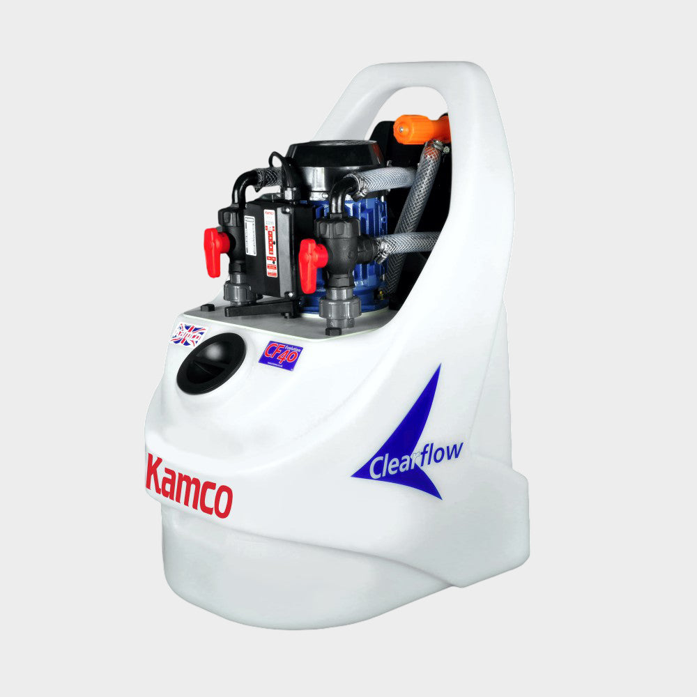 Kamco Clearflow CF40 Evolution Power Flushing Pump 230V | Up to 25 Radiators | 39L Tank | With Start Kit