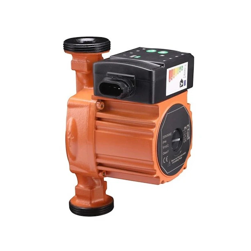 KeyPlumb A-Rated High-Efficiency Circulating Pump - 1.5" BSP, 6m Head, 230V for Domestic Heating Systems